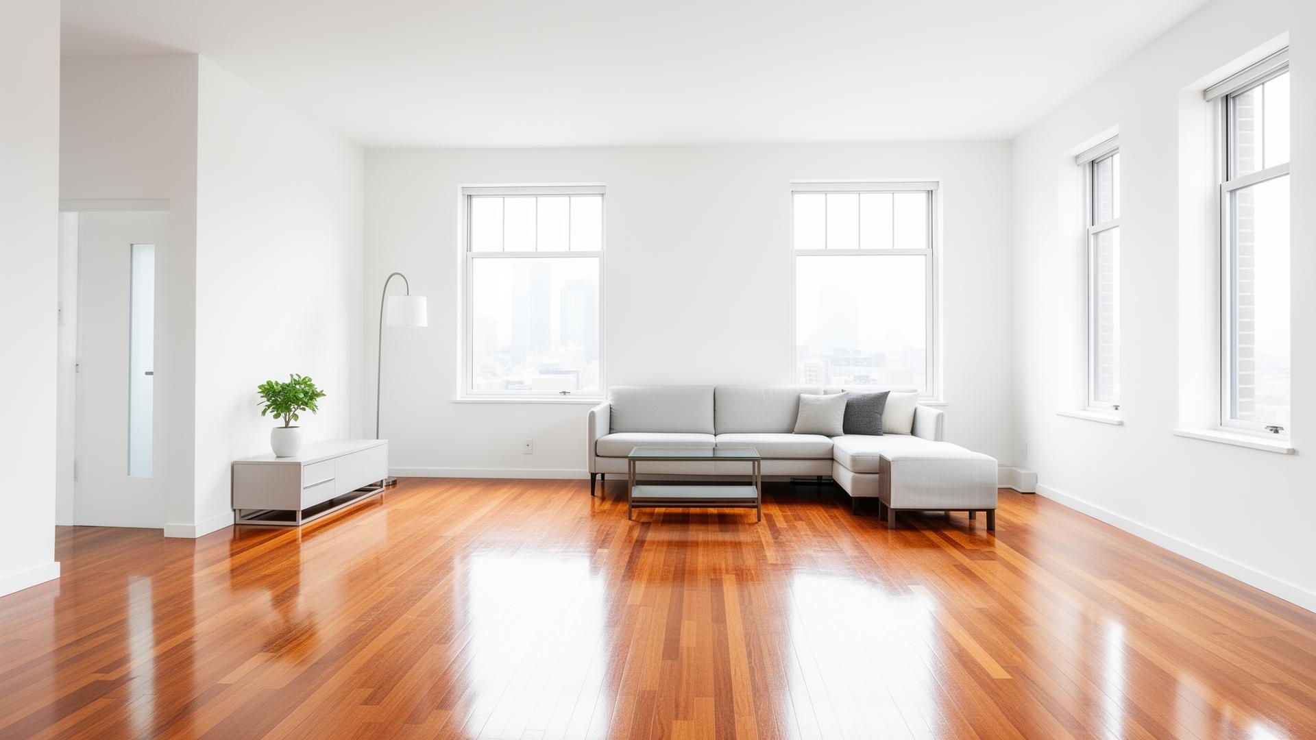 Modern cleaned apartment